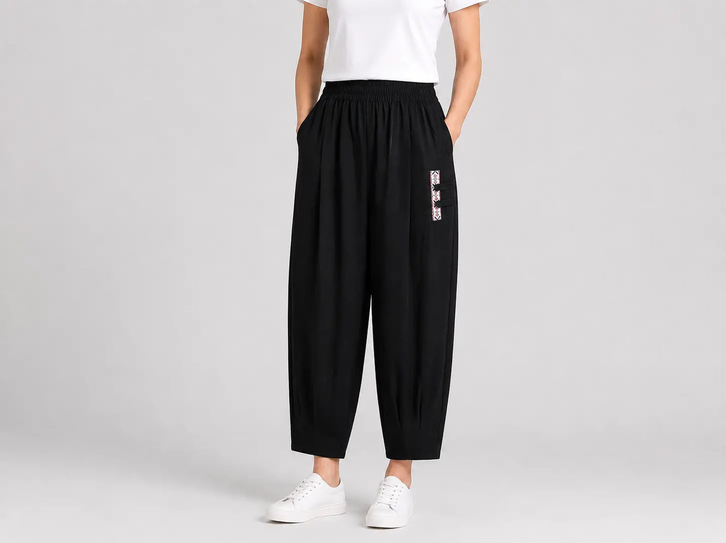 🔥【M–4XL】👖Lehké a prodyšné letní kalhoty z bavlny – moderní ležérní kalhoty po kotníky