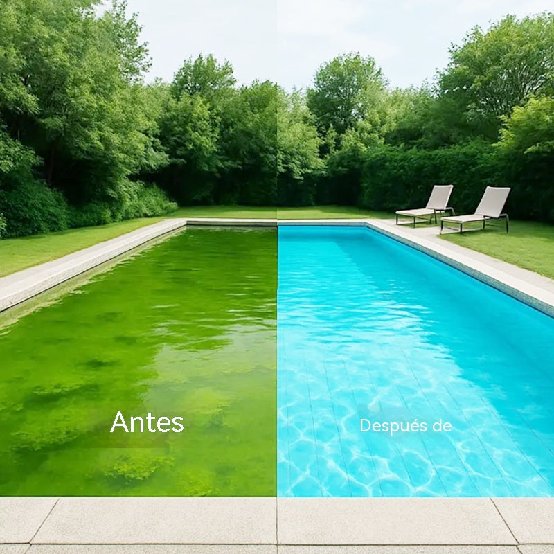 🔥Compra uno y llévate otro gratis (2 botellas) de pastillas efervescentes para una limpieza rápida de piscinas.