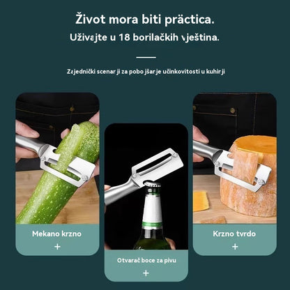 🔥【Kupite 1 i dobijte 1 gratis】Zadebljana gulilica od nehrđajućeg čelika za kuhinjsku upotrebu. - 4208410