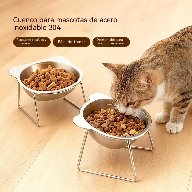 🎃 Oferta de Halloween: ¡50% de descuento! 🥣 Cuenco de alimentación ortopédico inclinado a 15°