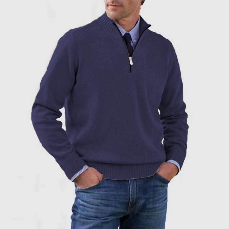 🔥⛄【L-5XL】Zimní módní ležérní pánské teplé pletené oblečení