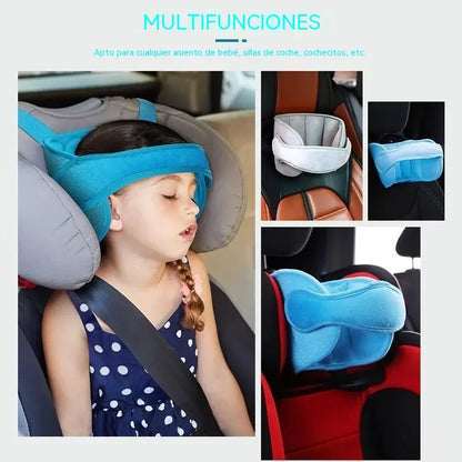 🚗 ¡Disfruta ahora de un 50% de descuento! 😴 Reposacabezas para dormir en el coche: ajustable, suave y con buen soporte, evita que la cabeza se hunda, permitiéndote echarte una siesta cómodamente durante el viaje. 🛌