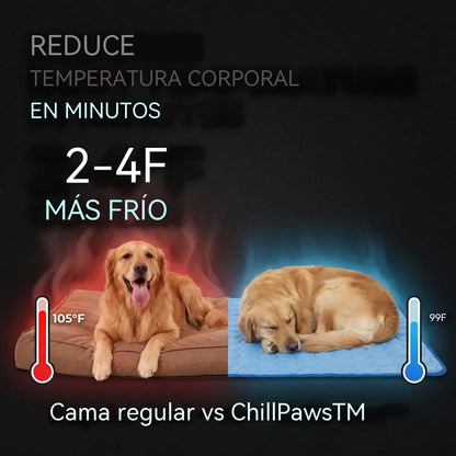 🧊⚡ ¡Rebajas de verano! Alfombrilla refrescante para mascotas (sin agua) – Tejido Oxford transpirable