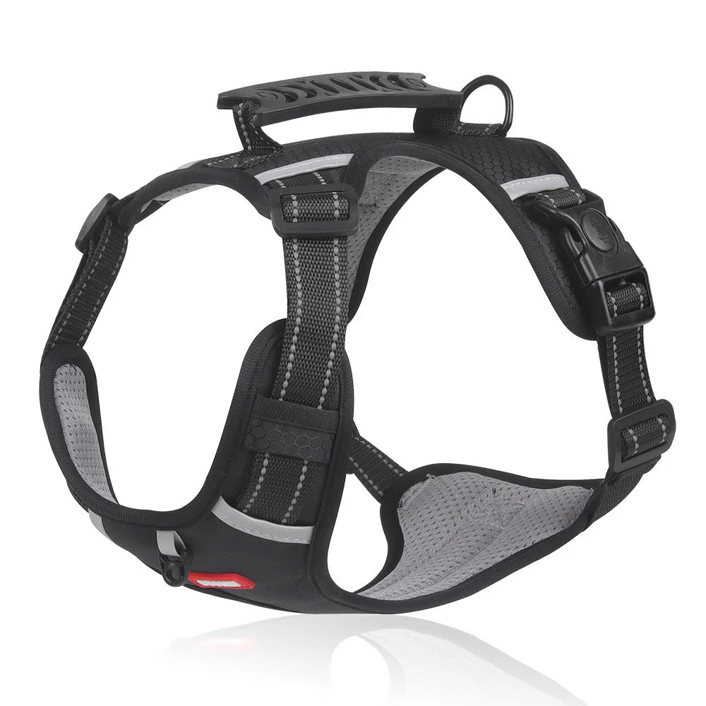 🐶【5–30 kg】Vodítko pro psy s postrojem, proti tahání, pro domácí mazlíčky.