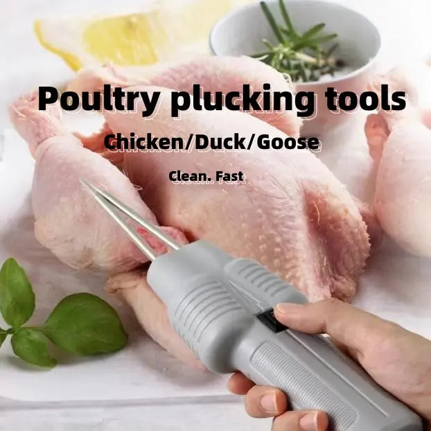 💥【2dílný】🔥 Přenosný dobíjecí elektrický odstraňovač drůbežích chlupů🦆