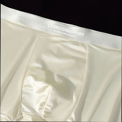 🔥😎【50% de descuento】Calzoncillos bóxer antibacterianos 10A para hombre, transpirables, suaves, sin costuras, de seda hielo, lujosos de satén.