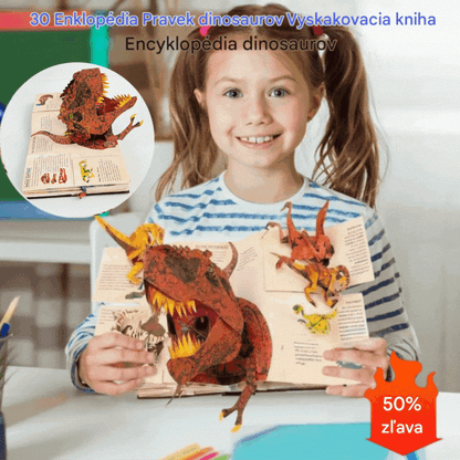 【50% OFF】🔥【Compra 1 y llévate 1 gratis】📕 Enciclopedia de dinosaurios prehistóricos en 3D Libro desplegable Enciclopedia de dinosaurios