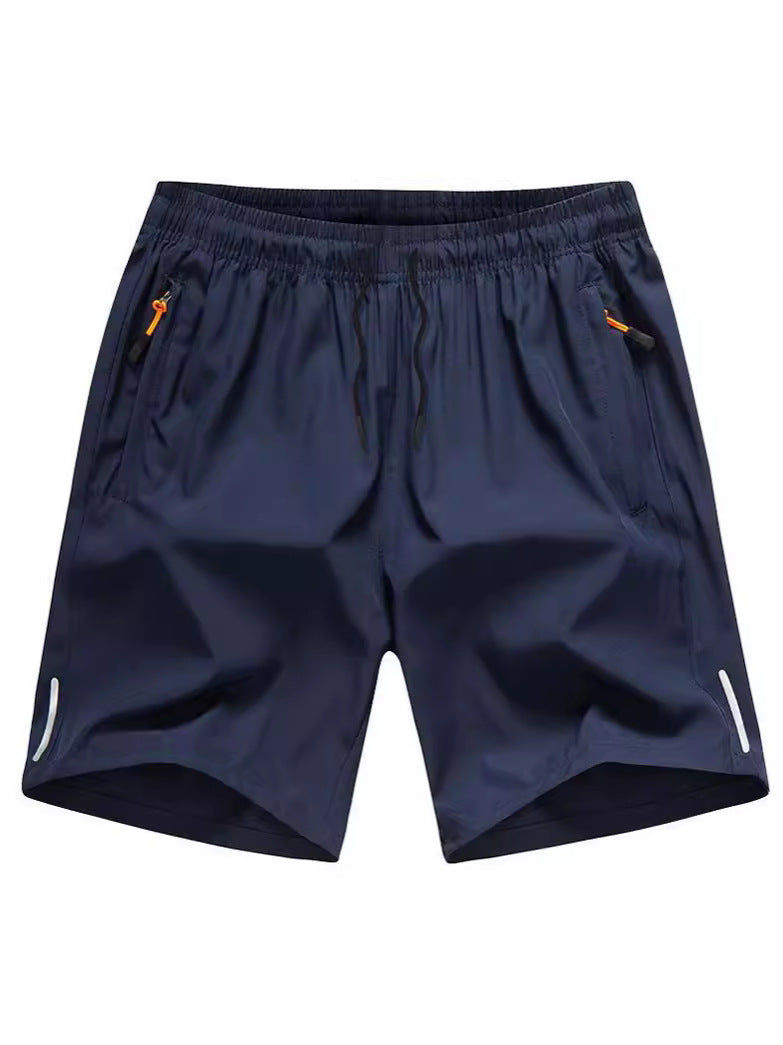 [Oferta especial] Nuevos pantalones cortos deportivos casuales de seda fría y secado rápido para hombre