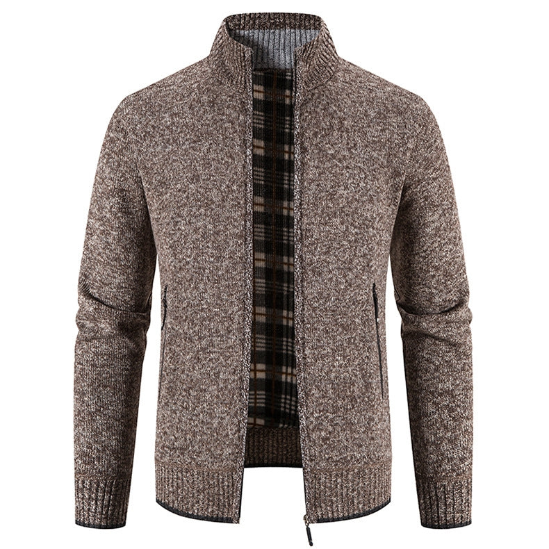 ❄️⛄️【M-3XL】Męska bluza z golfem i zamkiem błyskawicznym, casualowa, dzianinowa