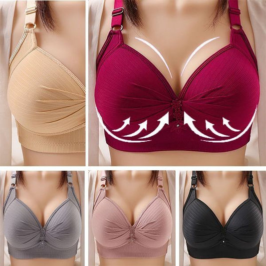 🥰🥰🥰【Kupte 1 a získáte 1 zdarma】Velká velikost pohodlného spodního prádla podprsenka-3741306