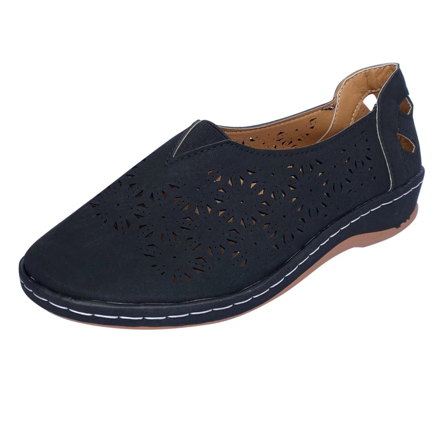 👞Duté ležérní boty s plochými podrážkami 729-5007