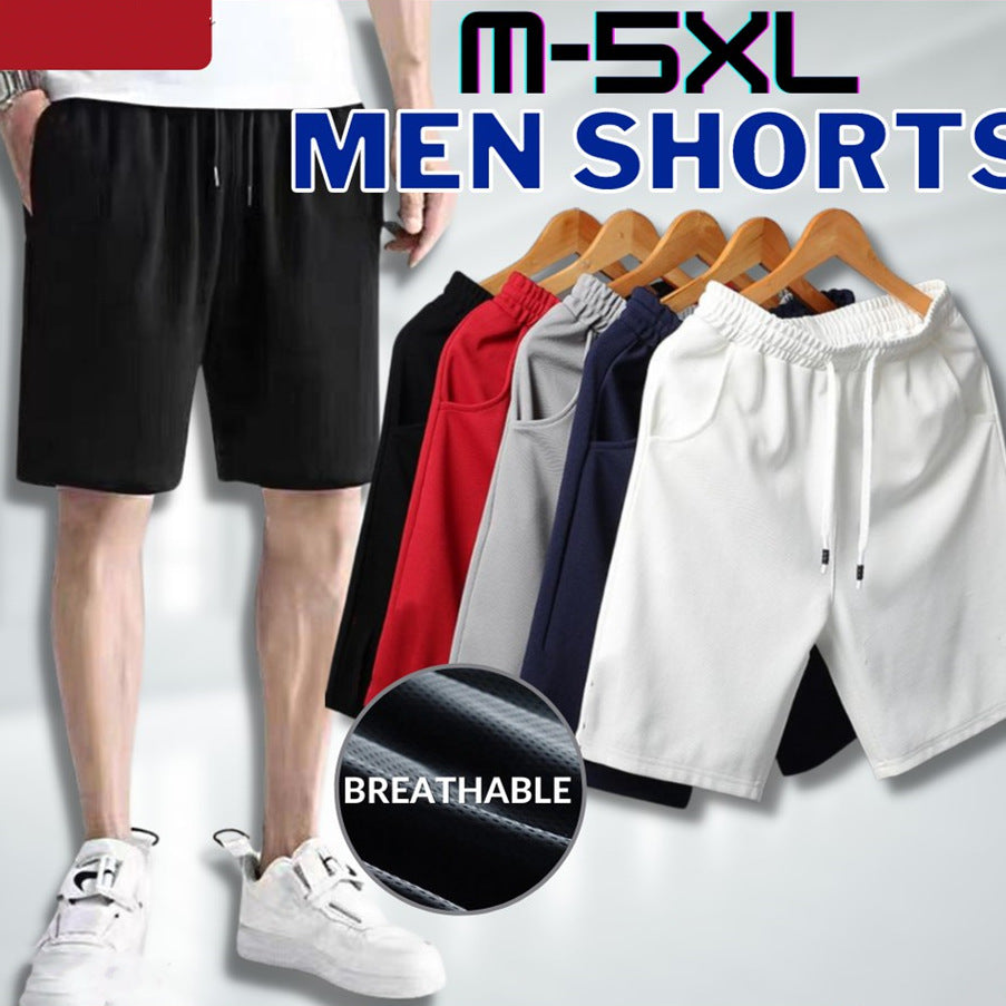 （1 sada 5 kusů）Nové léto Muži Mesh Tělocvična Kulturistika Ležérní Volné šortky Joggers Outdoor Fitness Plážové šortky Pánské sportovní kalhoty