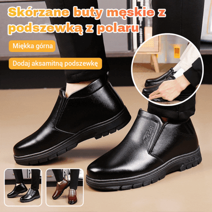 【39-44】🔥 Zimowe Ocieplane Męskie Buty Śniegowe-4176975