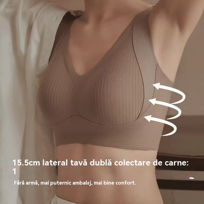😍【Balení 4】bezešvých tvarujících prsou podprsenka❤️【40-95KG】-3984828