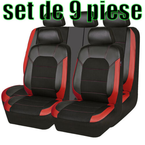 🚗🚗 Univerzální sada měkkých kožených autopotahů