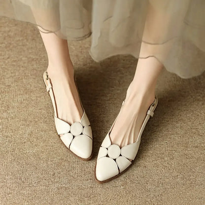 ✨🔥【Cantidad Limitada】【35-40】👡Sandalias de Mujer 2026, Punta Fina, Hechas a Mano, a la Moda y Versátiles
