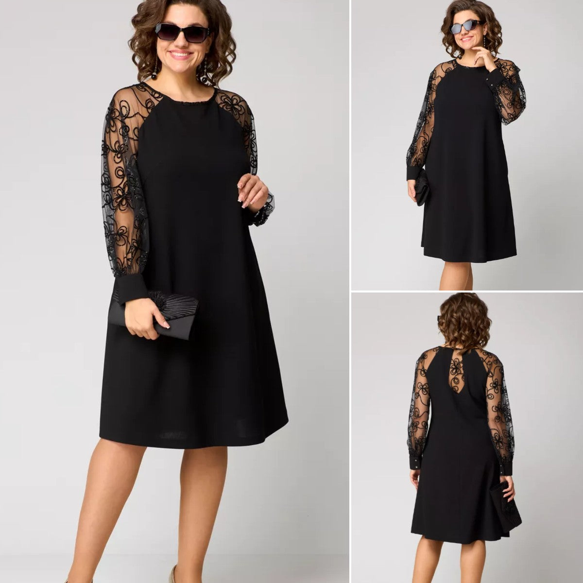 【S-5XL】🍁🍂Nowa elegancka sukienka z wysokiej jakości koronki w stylu vintage