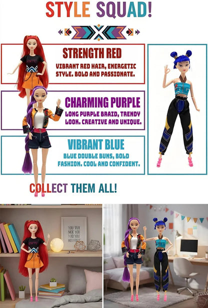 💥【Legnagyobb eladási teljesítményű termék！】Lánycsoportos bábjak POP Witch Hunter-4170802