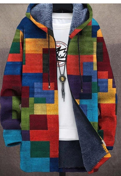 👔[S-4XL] Pánský ležérní teplý podzimní a zimní kabát, vyrobený z silné vlny a sametu, dostupný ve všech velikostech.