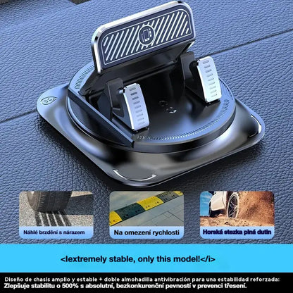 🔥【50% SLEVA】🚗 Bezpečný a chytrý: Dokonalý držák telefonu do auta 2 v 1! 🚗