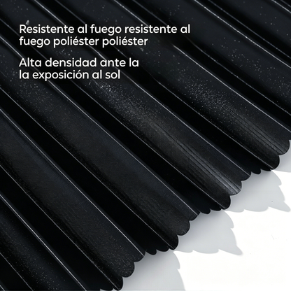 📍 Protector Solar para Ventanilla de Coche – con Riel Deslizante y Aislamiento Térmico