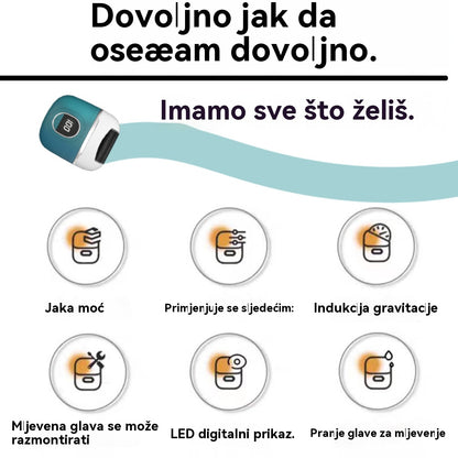 🦶🛁Kupite jedan, dobijte jedan gratis🔥Nova električna turpija za stopala, uklanja žuljeve i mrtvu kožu, mokra i suha upotreba - 4197206