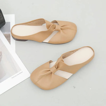🔥👡【35-42】Sandalias retro Zapatillas planas de verano para mujer