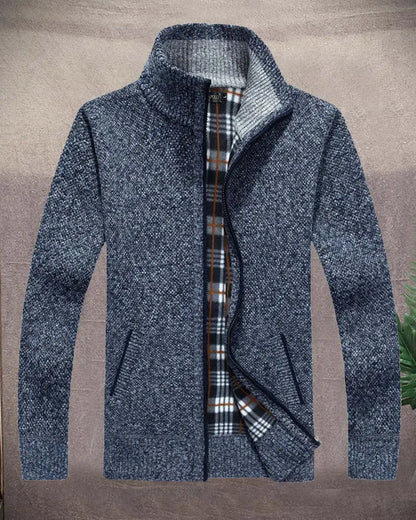 🔥【M–3XL】2026 Pánský svetr ve velkých velikostech s volným střihem a zipem