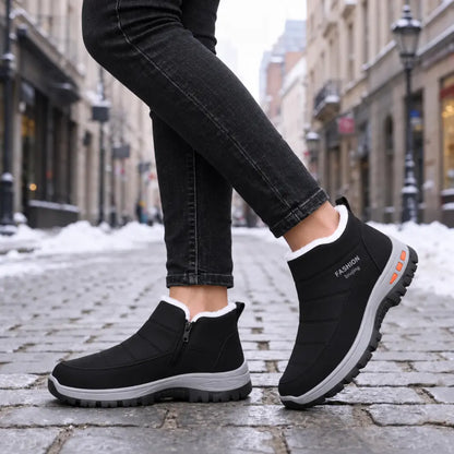 🔥【39-45】👟Zapatos de invierno para hombre hechos de puro algodón más terciopelo y pelo grueso.