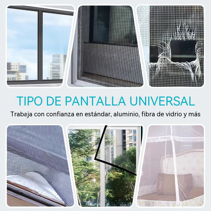 🔥Compra 1 y llévate 1 gratis🔥🪟✂️ Cinta para reparar mosquiteras: solución instantánea contra insectos 🦟🛡️