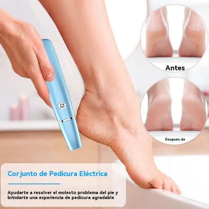 🦶🛁✨🔥Nueva rueda eléctrica para pies, eliminación de piel muerta de los talones, rueda eléctrica para pies para pedicura
