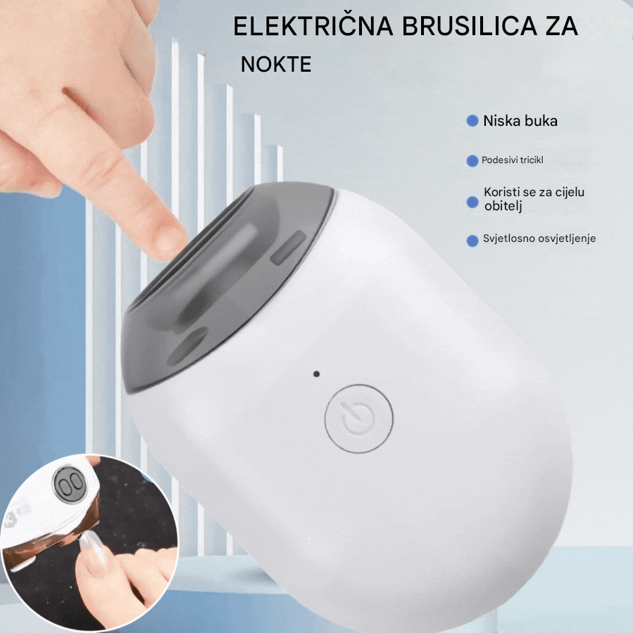 💅 Kupi 1 komad i dobij 1 besplatno! ✨ Automatski filet za nokte (1 komad) za sigurnu i nježnu njegu nokti 👶- 4186382