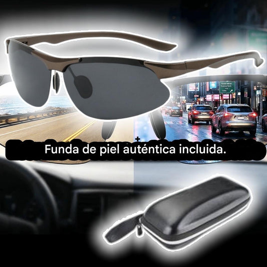 【Compra uno y llévate otro gratis】🕶️ Gafas fotocromáticas polarizadas, ideales para conducir de día y de noche🚗