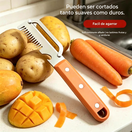 💥Compra 1 y llévate 1 gratis💥🔪Cortador y pelador multifuncional de acero inoxidable🧅-4308735