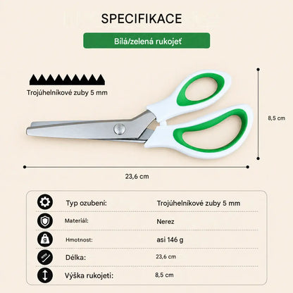 ✂️🧵Multifunkční řemeslné nůžky, snadno vytvořte nádhernou krajku!