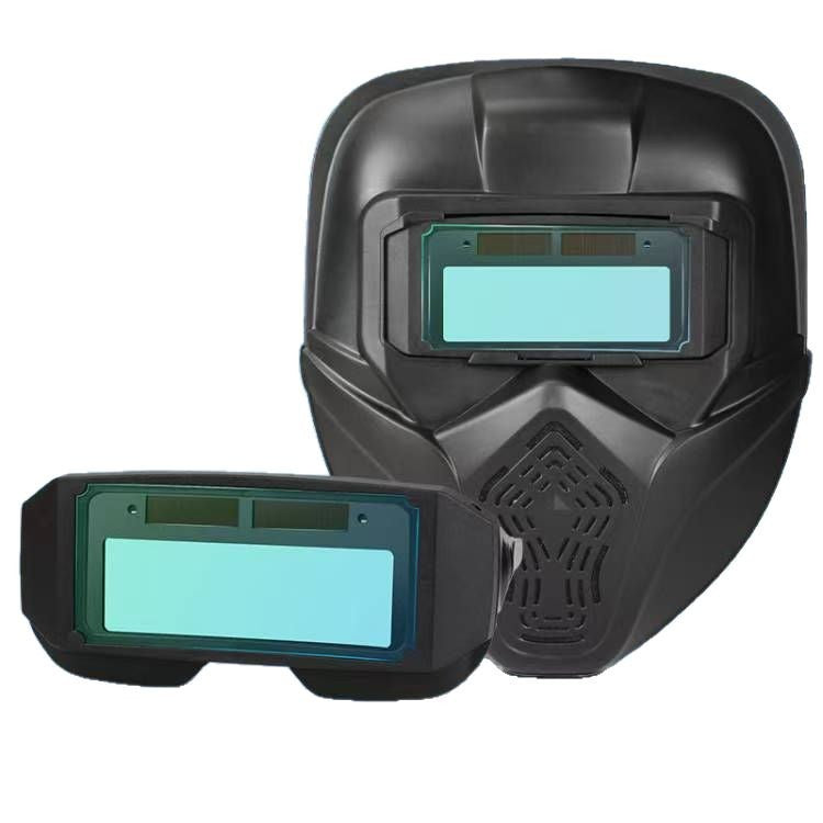 🛡️🔥 Maska + naočale 2-u-1 – pravi boje, potpuna zaštita - 4183474