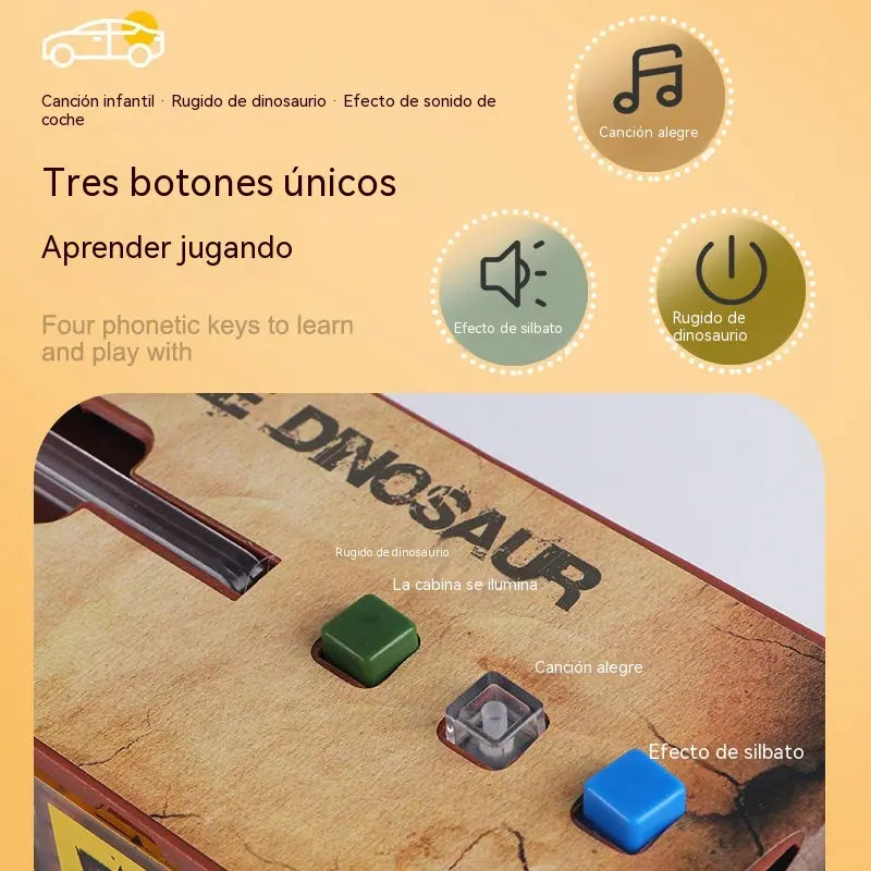 🦖🚛 ¡El Camión de Dinosaurios que Guarda, Lanza y Divierte! 🎵✨
