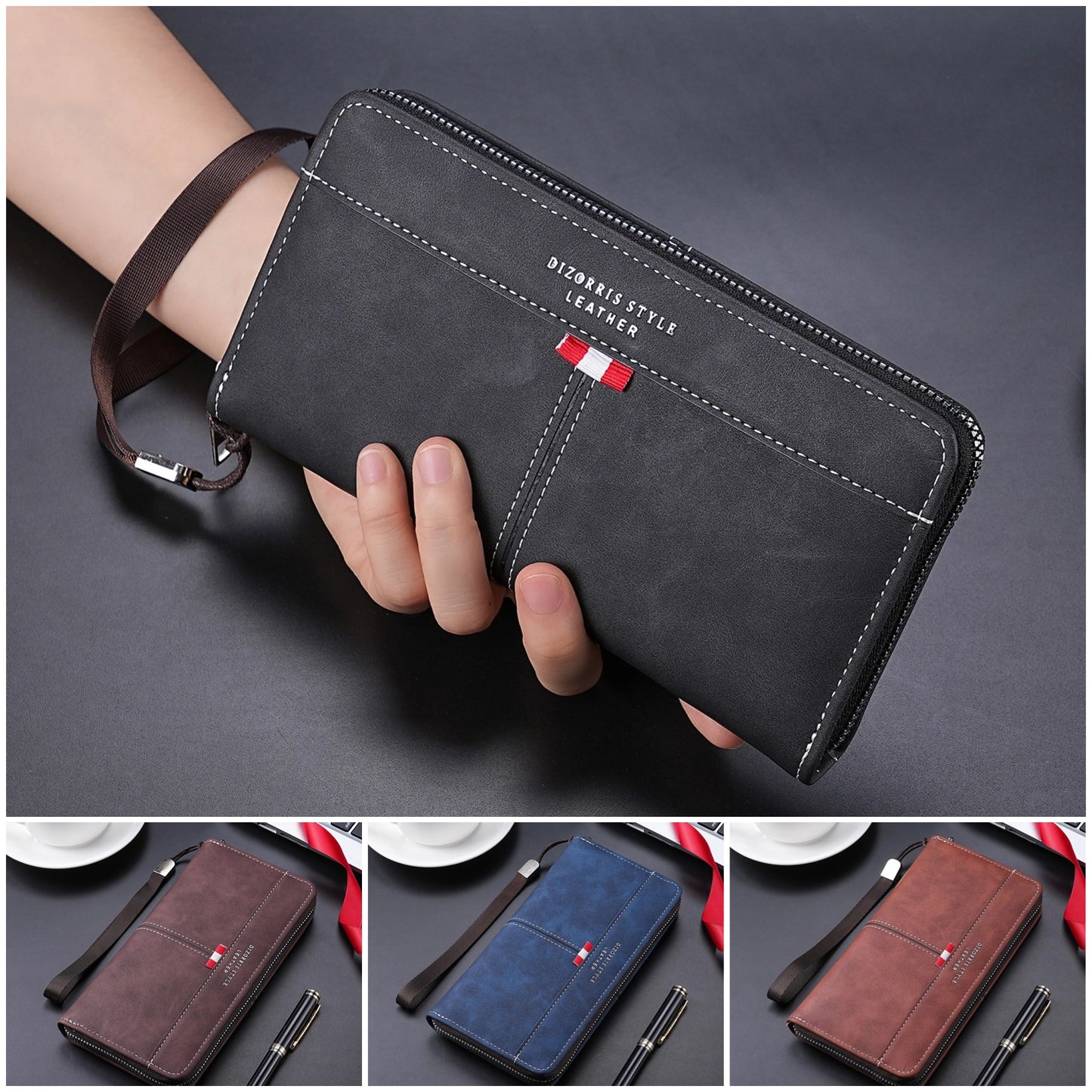 🔥Nuevo bolso/cartera para teléfono móvil con cremallera de gran capacidad