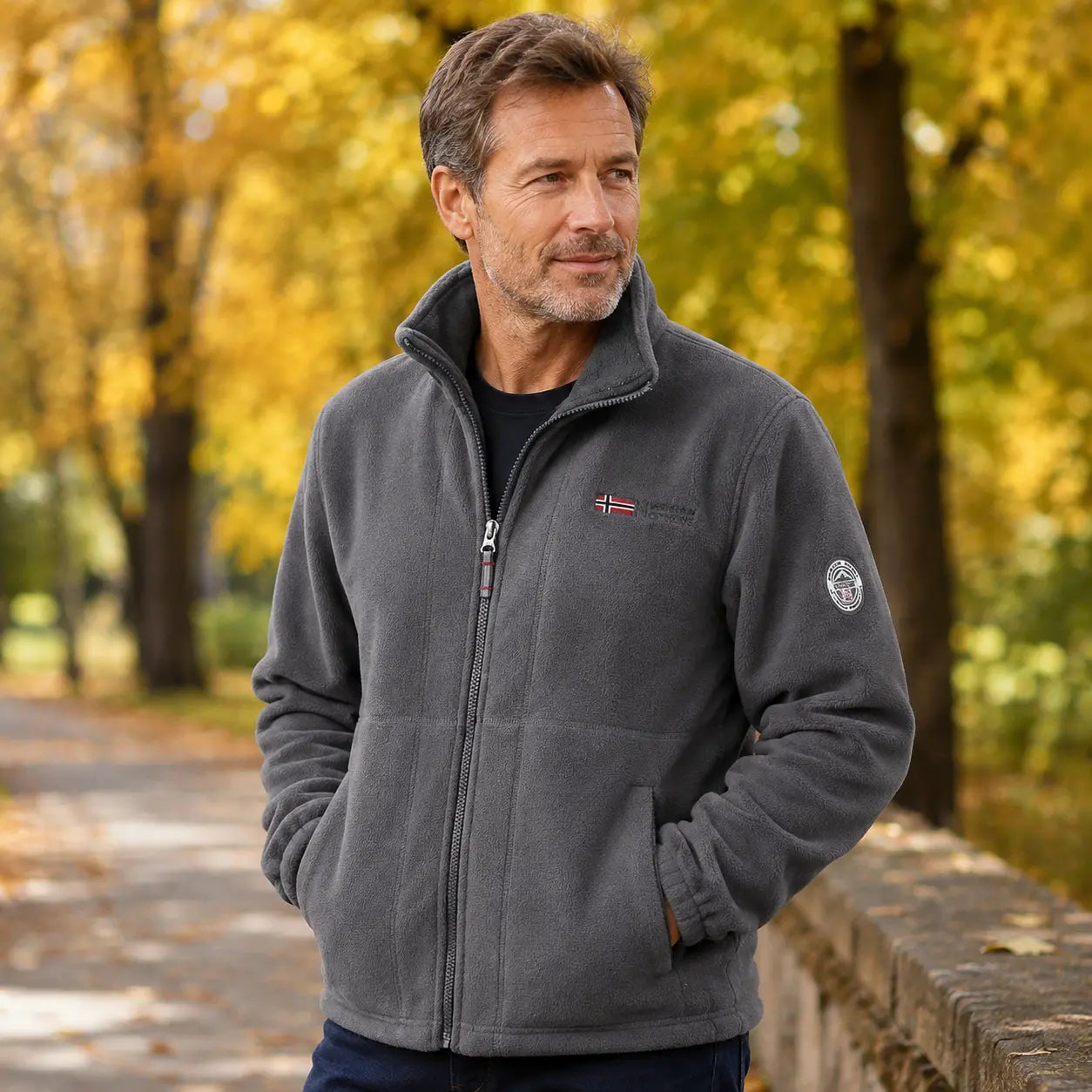 ❄️🧥【XS-3XL】Chaqueta de forro polar de terciopelo grueso para hombre, otoño e invierno, cálida, ligera, talla grande