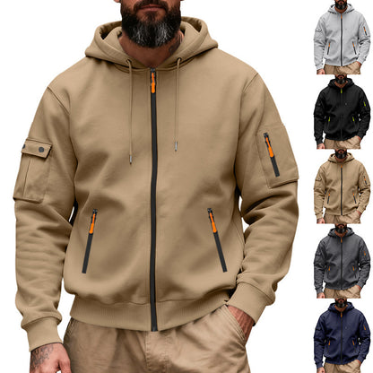 【M-3XL】Pánská ležérní bunda s dlouhým rukávem, nová, rok 2026