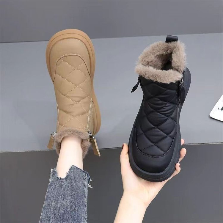 ✨👢【35-41】🔥⛄Podzimní a zimní, teplé, módní, protiskluzové, krátké kozačky, nový styl
