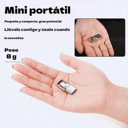Unidad flash USB de doble interfaz mejorada · USB 3.0 · 64 GB–2 TB