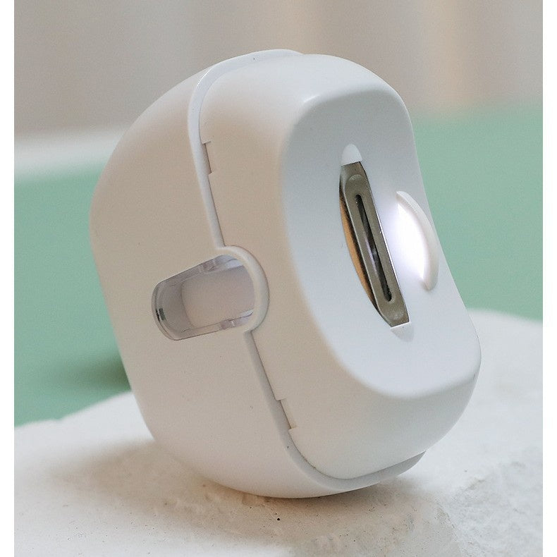 🔥 Lima de uñas eléctrica multifuncional, cortauñas eléctrico con protección antipellizcos