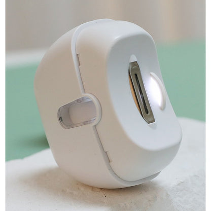 🔥 Lima de uñas eléctrica multifuncional, cortauñas eléctrico con protección antipellizcos