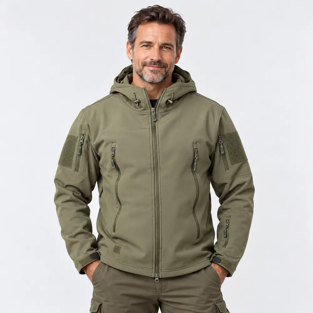 🔥【S–4XL】Oferta por tiempo limitado: Chaqueta para hombre, ideal para escalada y actividades al aire libre. Impermeable, cortavientos y diseñada para condiciones extremas.