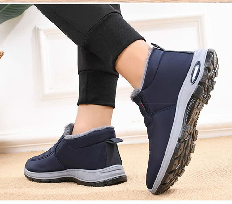 🔥【35-48】Unisex zimowe buty z pluszową podszewką – ciepłe, wygodne i antypoślizgowe na zimną pogodę-4176245