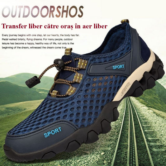 🔥✨【39-44】2026 zapatos de senderismo al aire libre de verano de malla transpirable