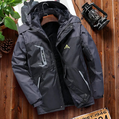 【L-5XL】 Alta calidad 🔥 Mismo estilo para hombres y mujeres, chaqueta de invierno cálida, impermeable y resistente al frío.