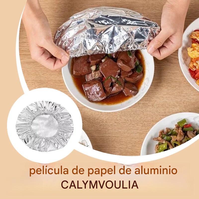 🔥🔥[Compra 100 bolsas, llévate 100 gratis] 200 bolsas 🍎🍎🔥 Cubierta aislante de papel de aluminio apto para alimentos