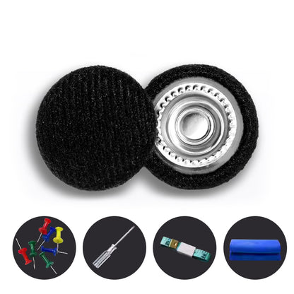 🔥 Reparación sencilla del techo del coche， Fija la base de soporte con clavos. Modifica y renueva el interior de tu coche sin desmontarlo.